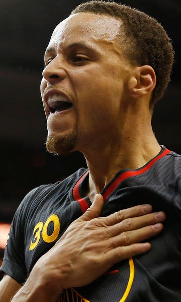 Warriors' Curry grabbing spotlight, handling it well